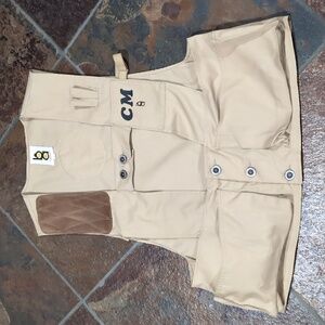 Vintage Bob Allen Hunting / Shooting Vest Large Patch on back